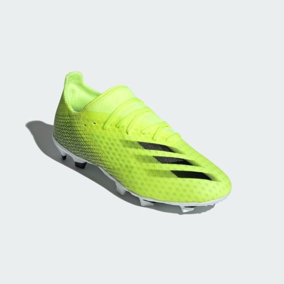 Adidas X Ghosted .3 Firm Ground Mens Soccer Cleats Yellow FW6948 NEW Multi Size - Picture 5 of 10